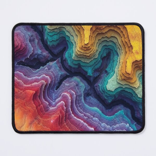 Item preview, Vibrant Geothermal Fractal - Bird's Eye View designed and sold by EtherealEchoes.