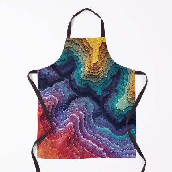 Item preview, Vibrant Geothermal Fractal - Bird's Eye View designed and sold by EtherealEchoes.