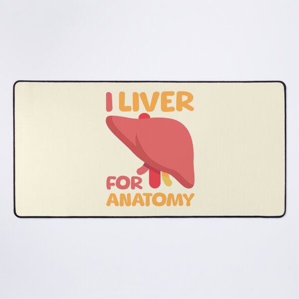 Item preview, I Liver For Anatomy! Anatomy Puns designed and sold by PMCreative.