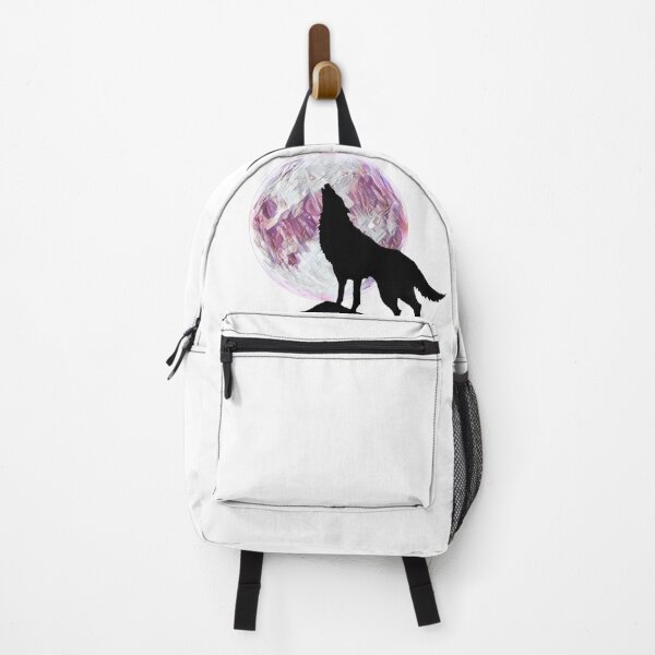 Item preview, Howling wolf at the pink moon designed and sold by Victoriella-v.