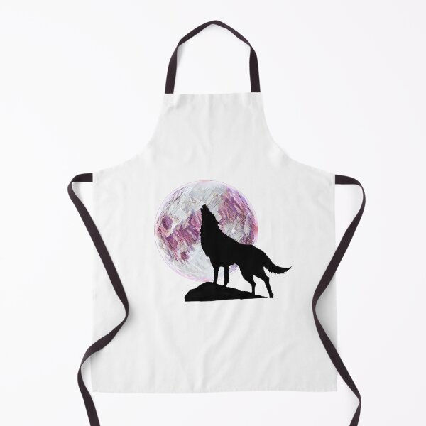 Item preview, Howling wolf at the pink moon designed and sold by Victoriella-v.