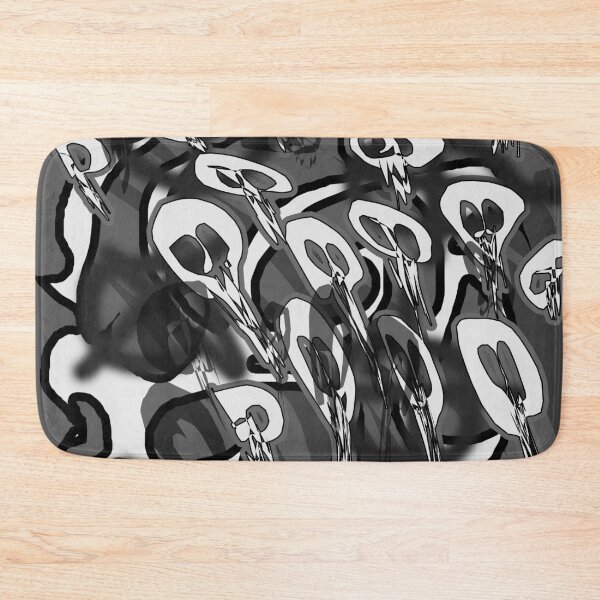 Item preview, Flying Skulls (Gray) designed and sold by skullbal.