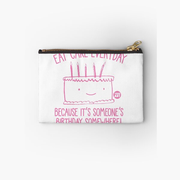 Item preview, EAT CAKE EVERYDAY STICKER  designed and sold by TODD GOLDMAN.