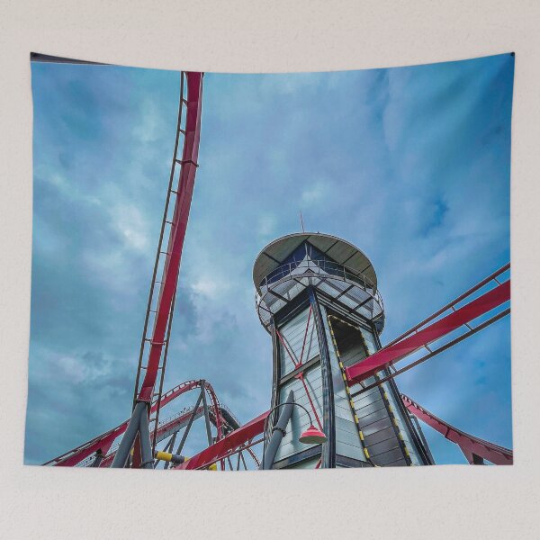 Item preview, Wide shot of X-flight rollercoaster  designed and sold by RollingRC.