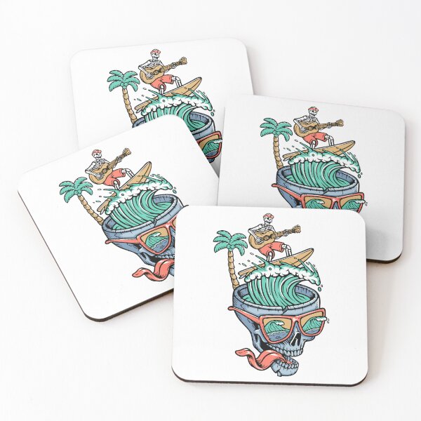 Item preview, Skull Serenade: Shredding Waves on the Island of the Damned designed and sold by The  Qash.