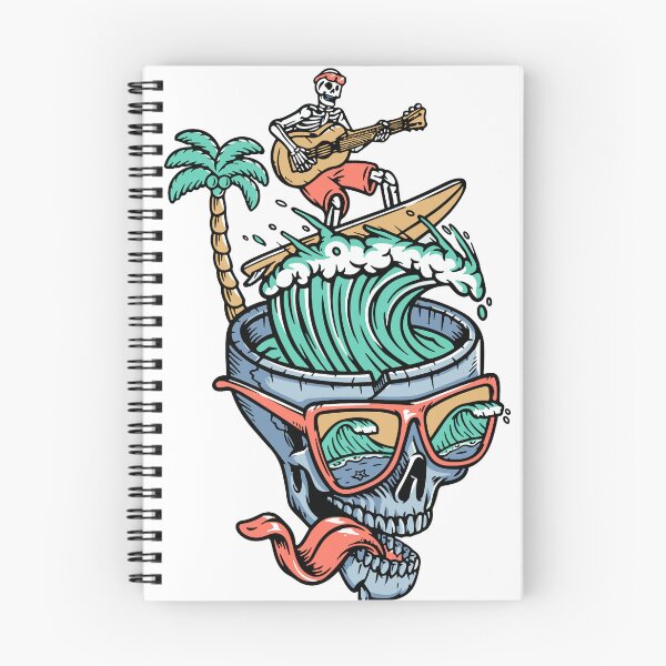 Item preview, Skull Serenade: Shredding Waves on the Island of the Damned designed and sold by The  Qash.