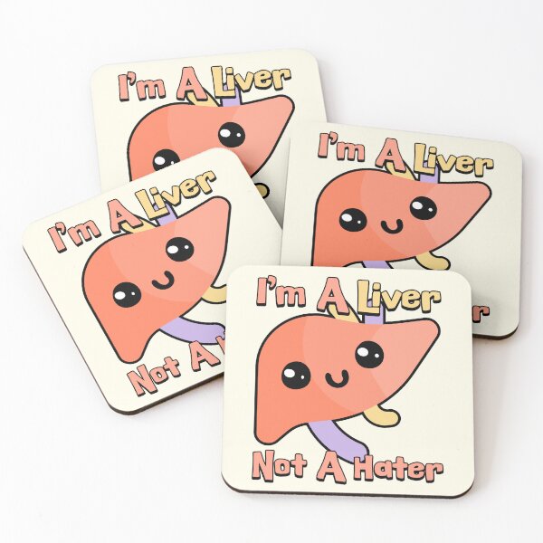 Item preview, I'm A Liver Not A Hater! Anatomy Puns designed and sold by PMCreative.