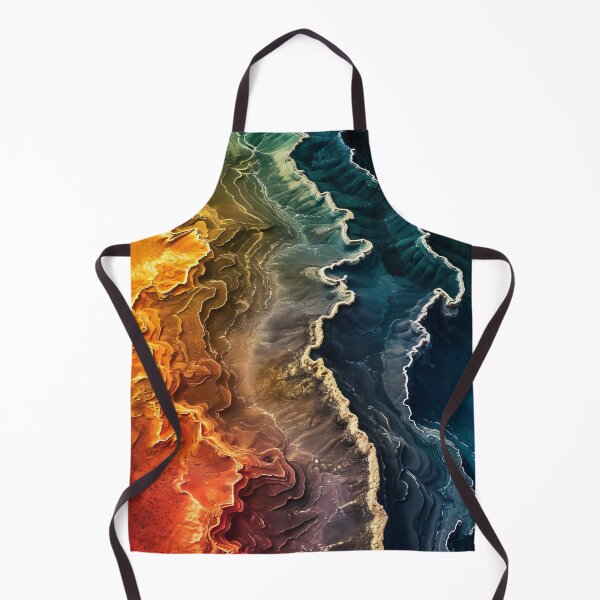 Item preview, Earth's Marbled Edges - Bird's Eye View designed and sold by EtherealEchoes.