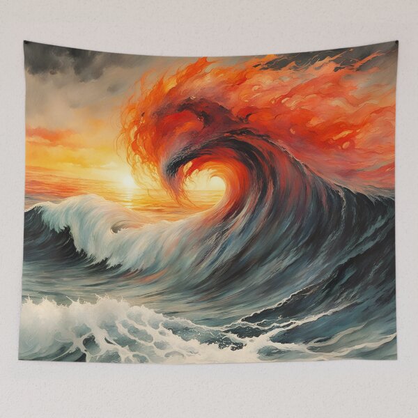 Item preview, Sunset Swell designed and sold by Bright-Moonrise.