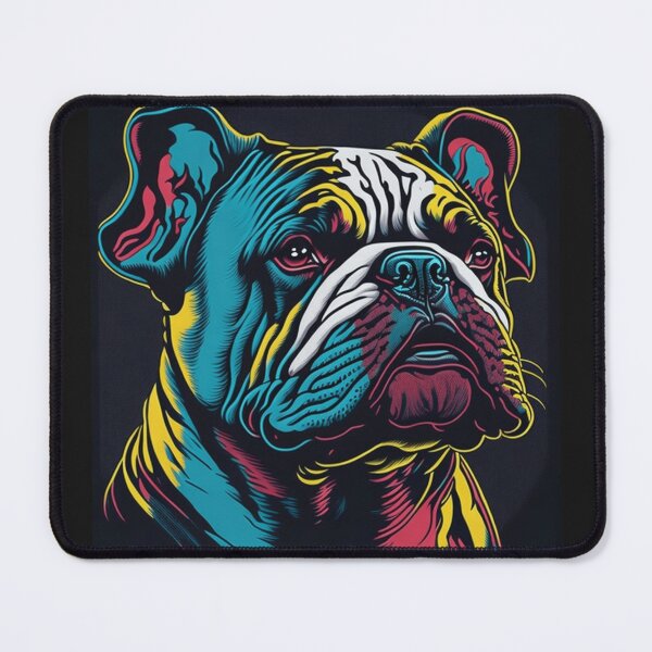 Item preview, Colorful Abstract Art Dog designed and sold by FTS-Studio.