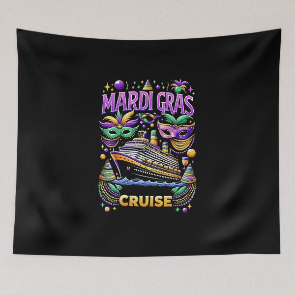 Item preview, Mardi Gras Carnival - Mardi Gras Cruise T-Shirt Mardi Gras Cruise Squad T-Shirt designed and sold by MAPDDesigns.