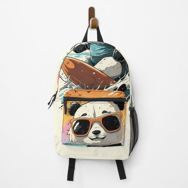 Item preview, Stylish Panda Bear: Surfing the Wave designed and sold by TiendaImpala.