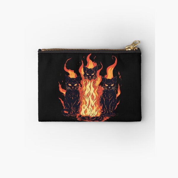 Item preview, Black Cats Fire Demons designed and sold by Tomasz C.