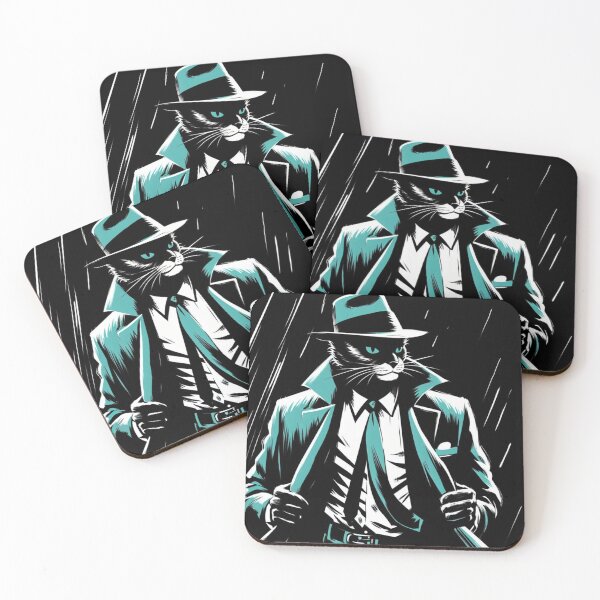 Item preview, Noir Cat in Hat [Vintage, Retro] designed and sold by RESToRAPTOR.