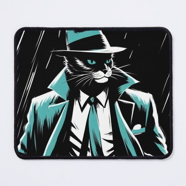 Item preview, Noir Cat in Hat [Vintage, Retro] designed and sold by RESToRAPTOR.