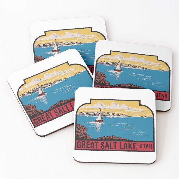 Item preview, Vintage Style Salt Lake City designed and sold by Decal Mania.