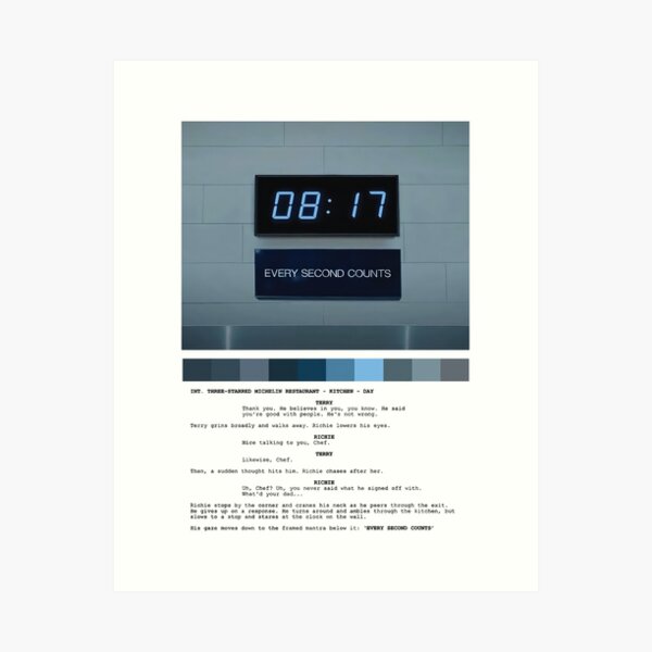 Item preview, The Bear TV Show Every Second Counts designed and sold by wunreita.