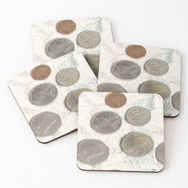Item preview, Cool British Coins designed and sold by coinsxcrochet.