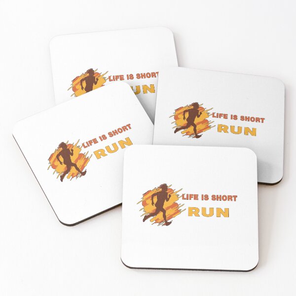 Item preview, Life is Short, Run - A Runners Design designed and sold by Mindful-Designs.