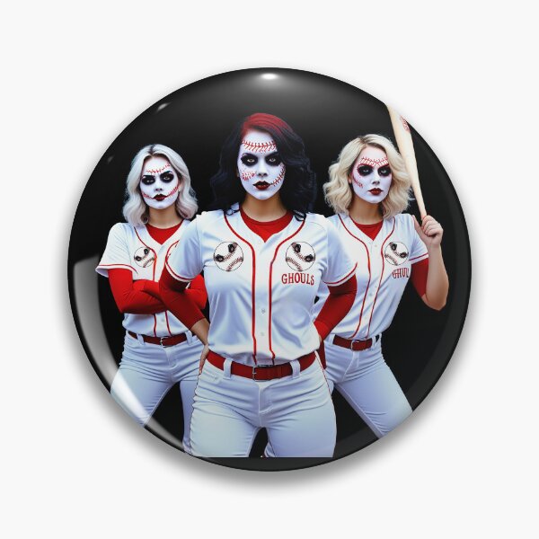 Item preview, Ghouls - Female Baseball Team designed and sold by FatCatStudios.