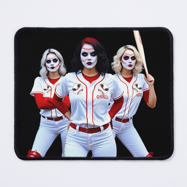Item preview, Ghouls - Female Baseball Team designed and sold by FatCatStudios.