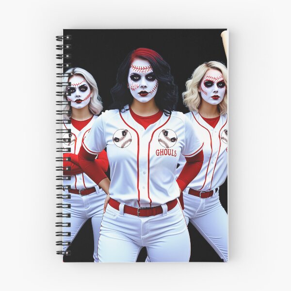 Item preview, Ghouls - Female Baseball Team designed and sold by FatCatStudios.