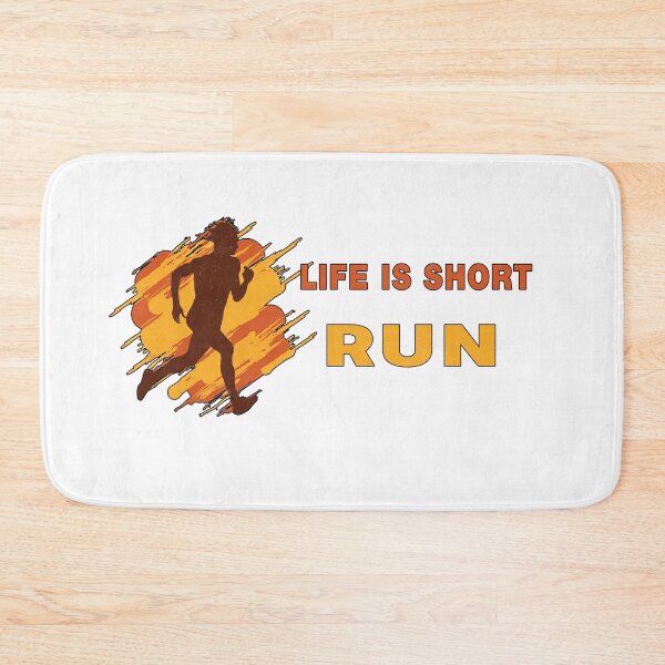 Item preview, Life is Short, Run - A Runners Design designed and sold by Mindful-Designs.