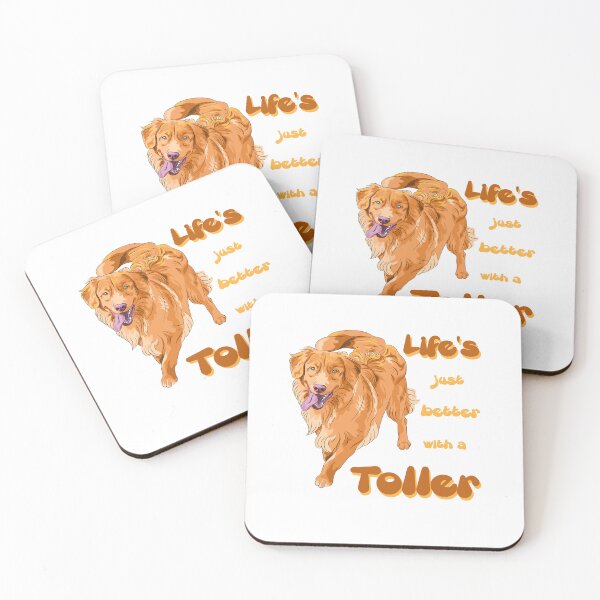Item preview, Life's Just Better with a Toller! Especially for Nova Scotia Duck Tolling Retriever Dog Lovers! designed and sold by rs-designs.