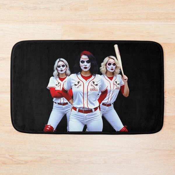 Artikelvorschau, Ghouls – Weibliches Baseballteam entworfen und verkauft von FatCatStudios.