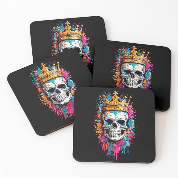 Item preview, Skull King Head designed and sold by InstaCreatives.