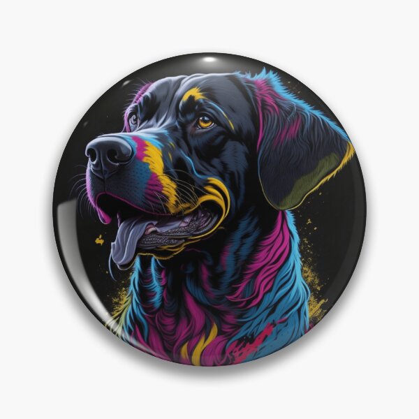 Item preview, Colorful Abstract Art Dog designed and sold by FTS-Studio.