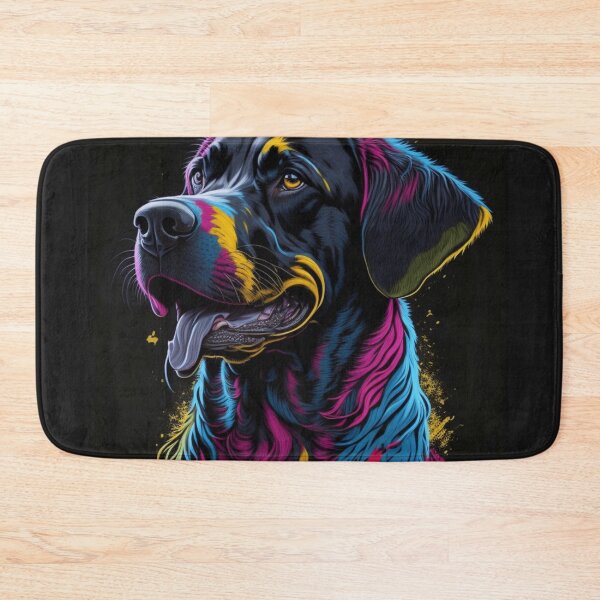 Item preview, Colorful Abstract Art Dog designed and sold by FTS-Studio.