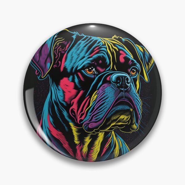 Item preview, Colorful Abstract Art Dog designed and sold by FTS-Studio.