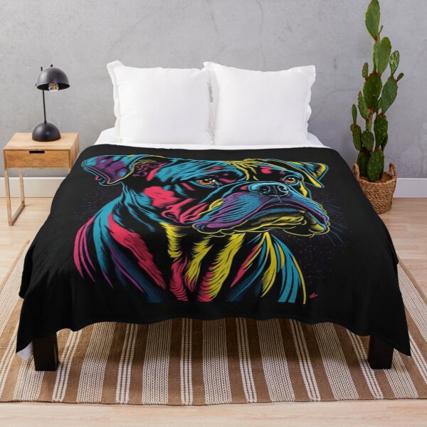 Item preview, Colorful Abstract Art Dog designed and sold by FTS-Studio.
