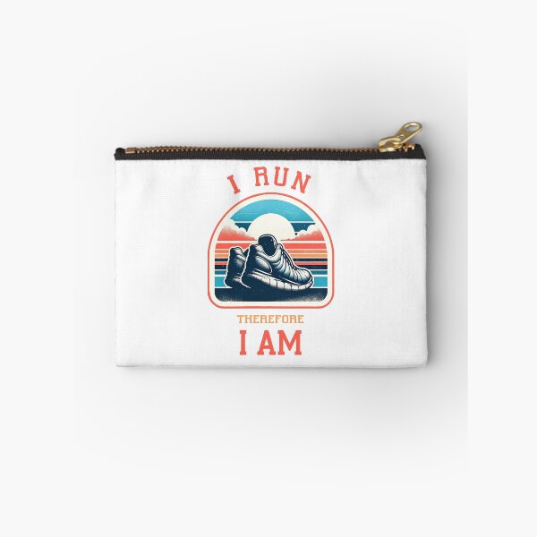 Item preview, I Run, Therefore, I Am - A Runners Design designed and sold by Mindful-Designs.