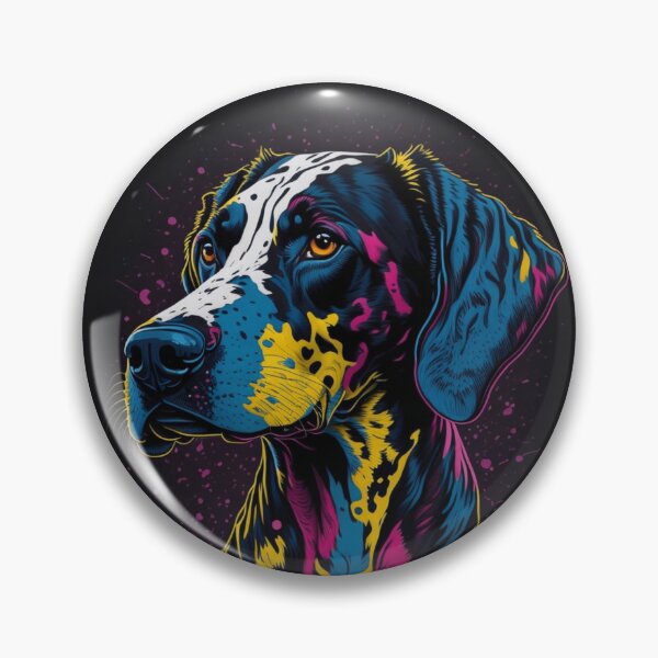 Item preview, Colorful Abstract Art Dog designed and sold by FTS-Studio.