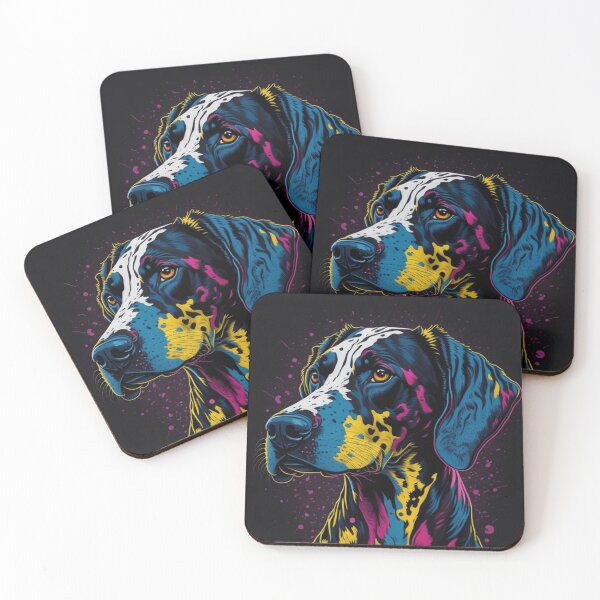 Item preview, Colorful Abstract Art Dog designed and sold by FTS-Studio.