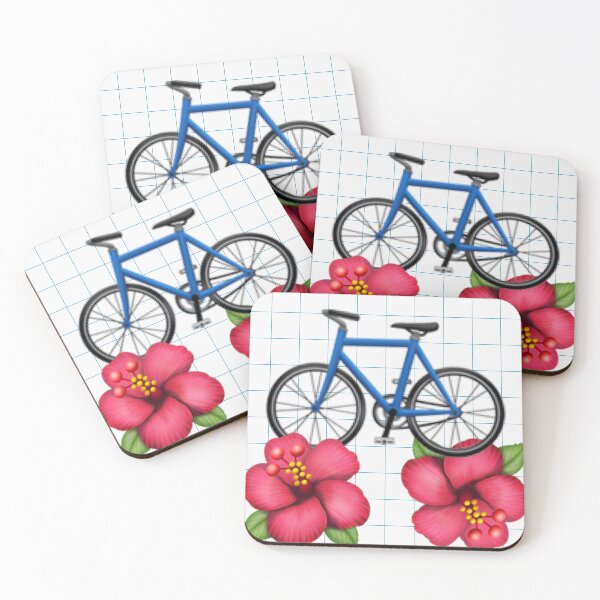 Item preview, Bike emoji tattoo sticker  designed and sold by pmtheone.