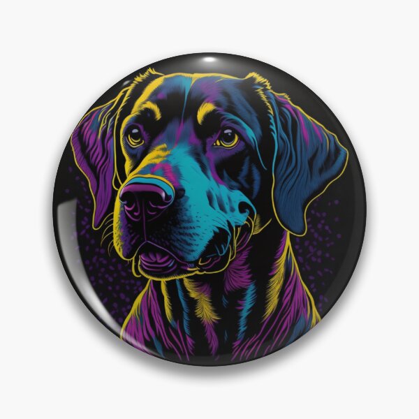 Item preview, Colorful Abstract Art Dog designed and sold by FTS-Studio.
