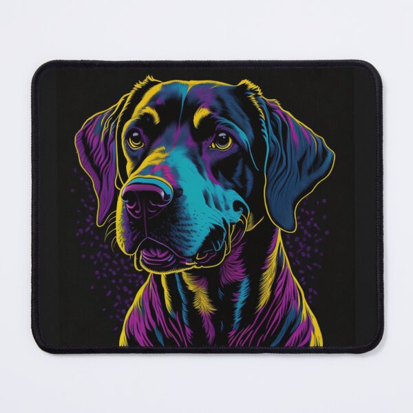 Item preview, Colorful Abstract Art Dog designed and sold by FTS-Studio.