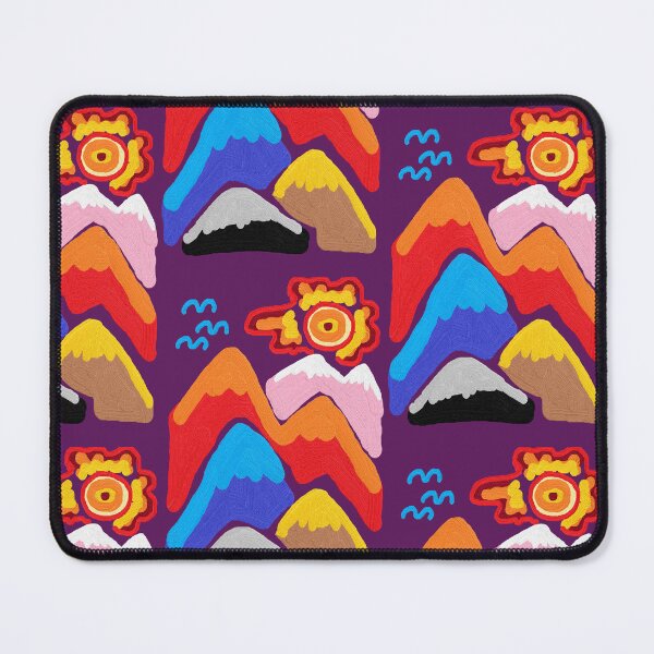 Item preview, a mountainous landscape, oil paint designed and sold by zzzozzo.