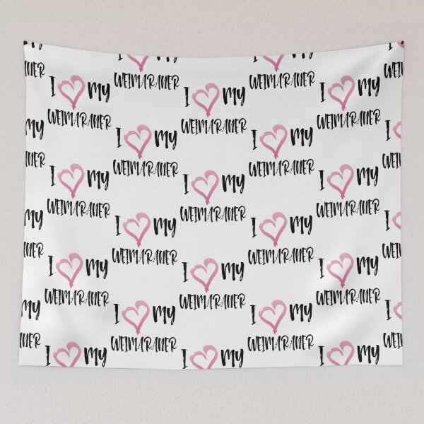 Item preview, I Heart My Weimaraner! Especially for Weimaraner Dog Lovers! designed and sold by rs-designs.