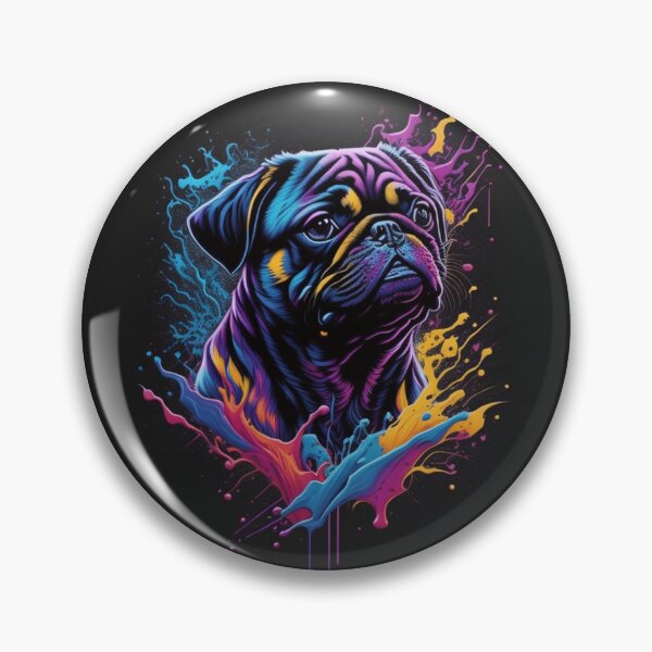 Item preview, Colorful Abstract Art Dog designed and sold by FTS-Studio.