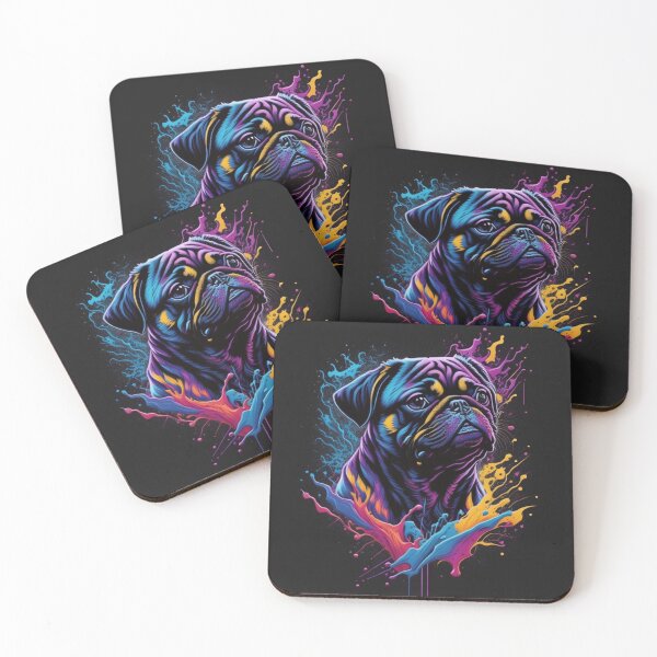 Item preview, Colorful Abstract Art Dog designed and sold by FTS-Studio.