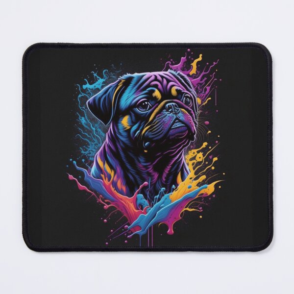 Item preview, Colorful Abstract Art Dog designed and sold by FTS-Studio.