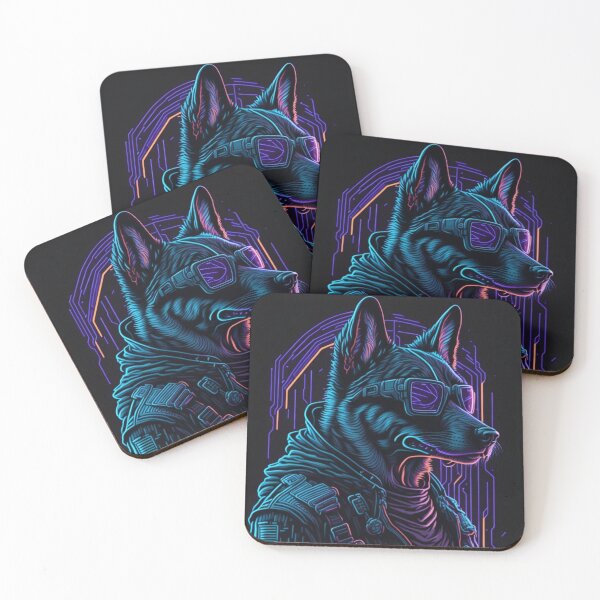 Item preview, Colorful Abstract Art Dog designed and sold by FTS-Studio.