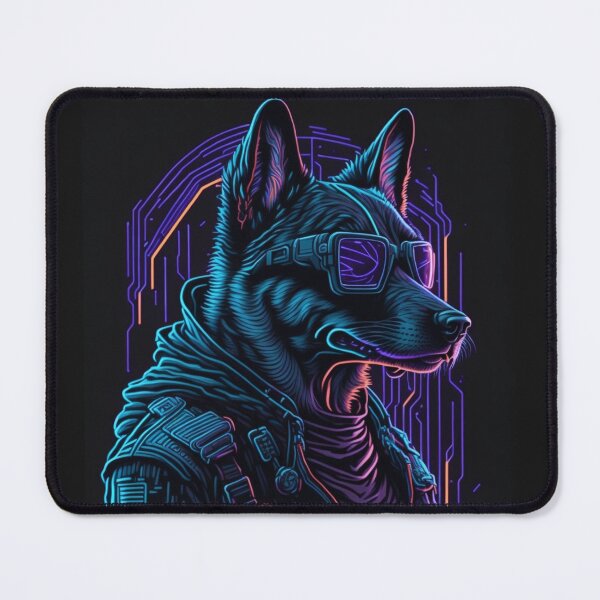 Item preview, Colorful Abstract Art Dog designed and sold by FTS-Studio.