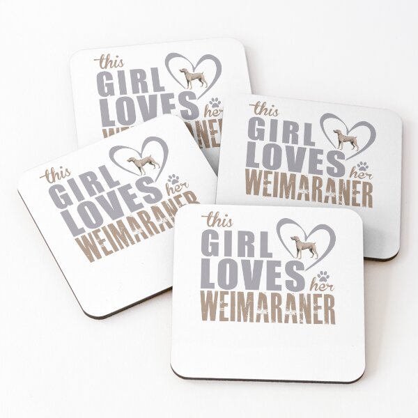Item preview, This Girl Loves Her Weimaraner! Especially for Weimaraner Dog Lovers! designed and sold by rs-designs.