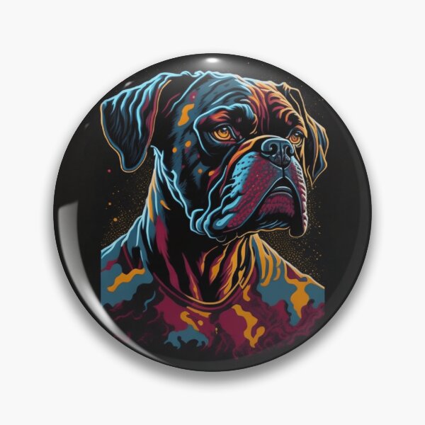 Item preview, Colorful Abstract Art Dog designed and sold by FTS-Studio.
