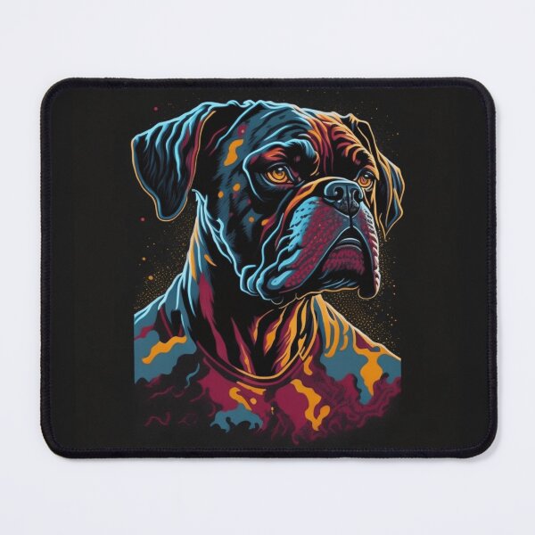 Item preview, Colorful Abstract Art Dog designed and sold by FTS-Studio.